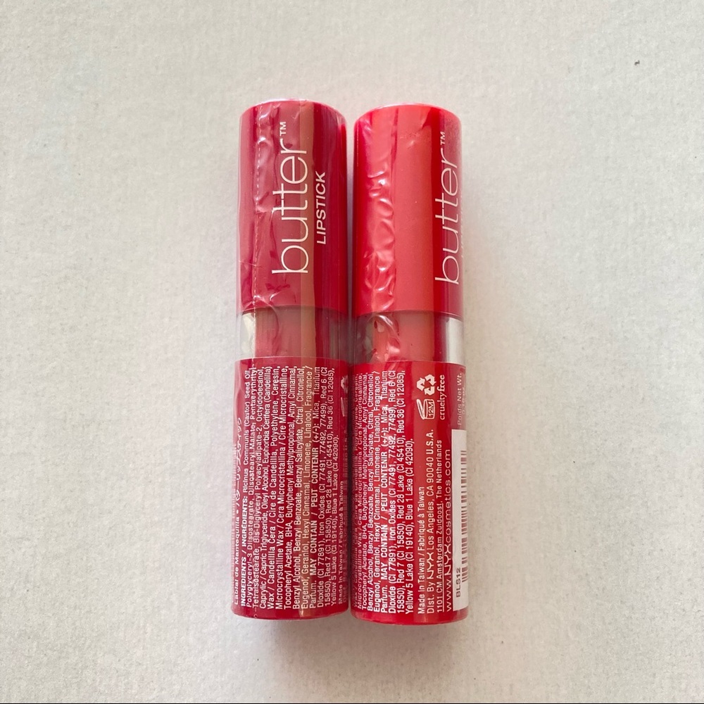🆕 NYX Set of 2 Lipsticks BLS02 and BLS12 - Picture 5 of 6